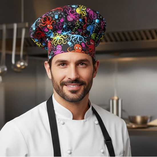 Gorro egochef pulpos