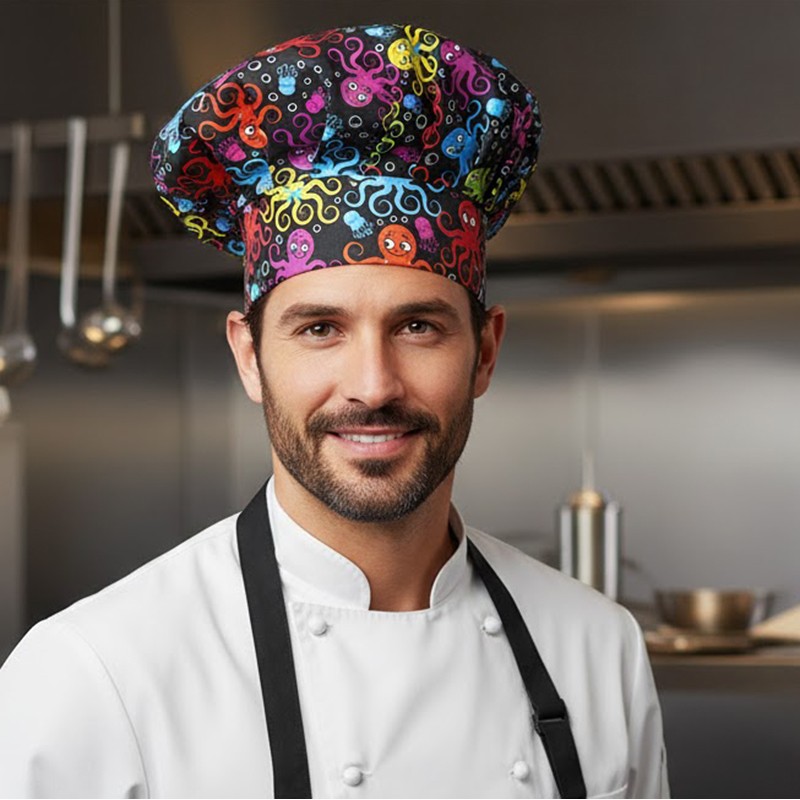 Gorro egochef pulpos