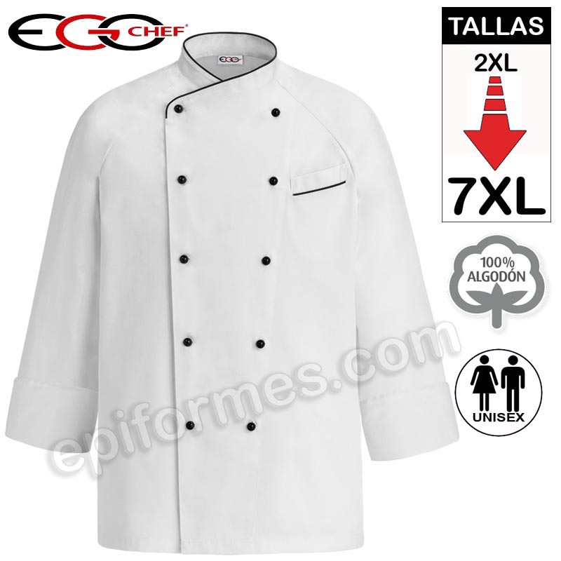 Chaqueta Cocinero  Talla Especial