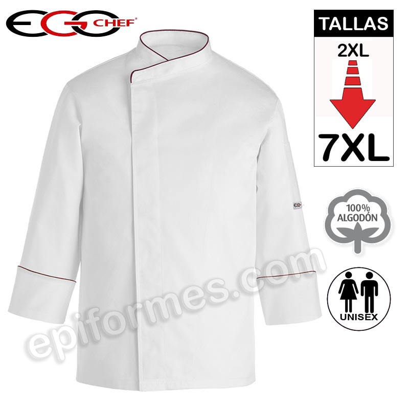 Chaqueta Cocina Talla Especial Hasta 7XL