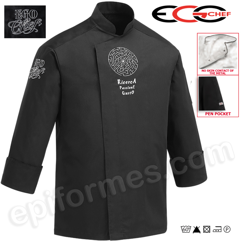 Chaqueta cocina laberinto