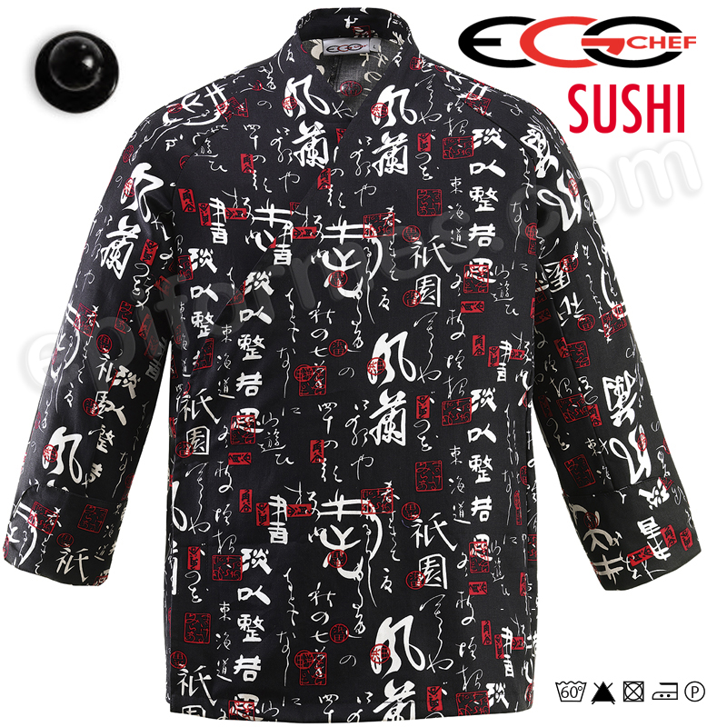 Chaqueta de Cocinero  Sushi jap