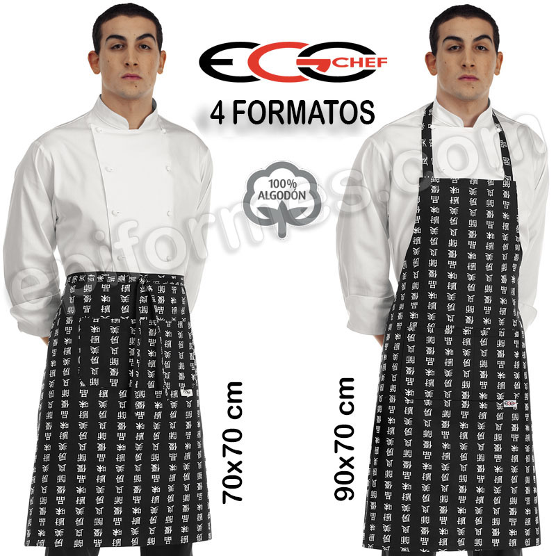 Delantales Egochef Modelo Chen-da