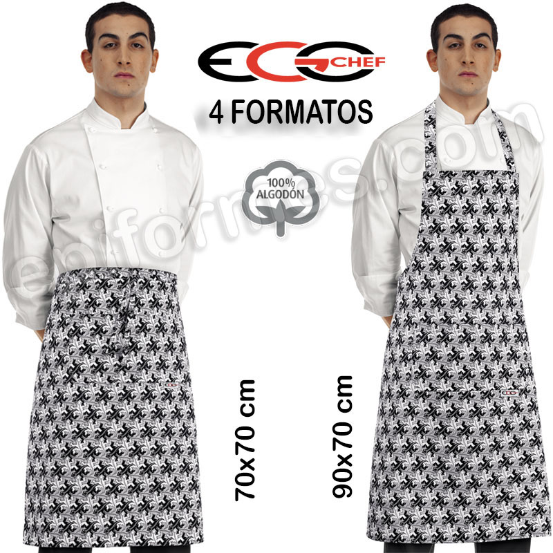 Delantales Egochef Modelo geko