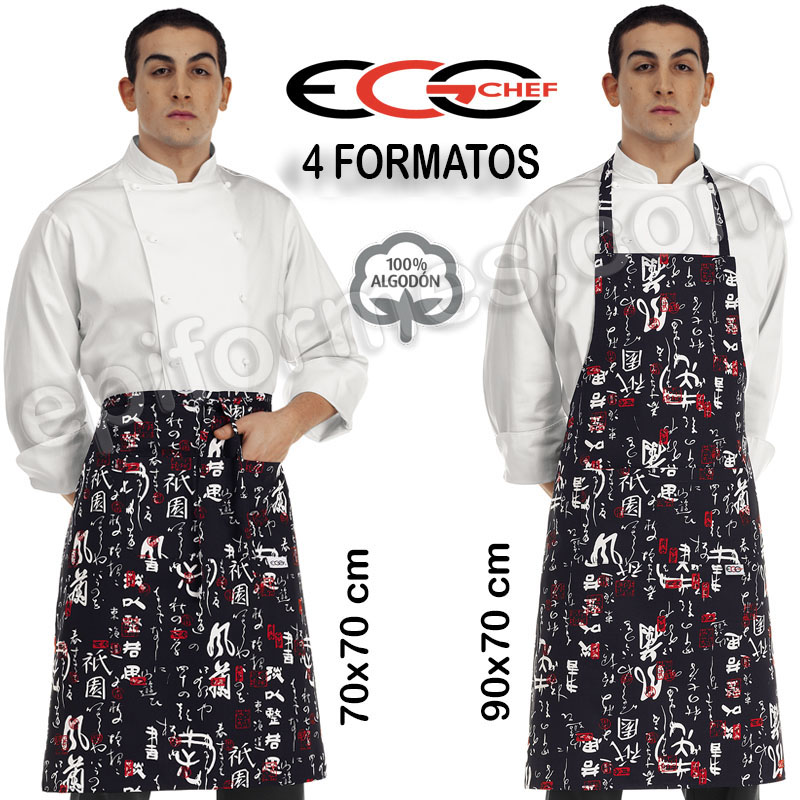 Delantales Egochef Modelo Japón