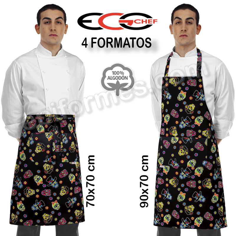 Delantales Egochef Modelo Mexico