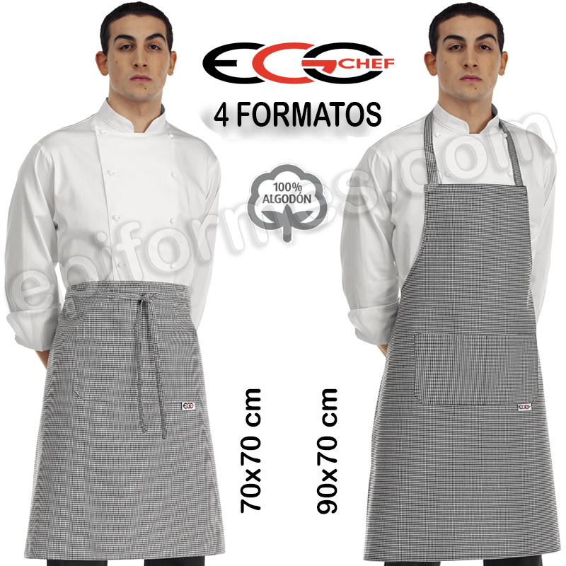 Delantales Egochef Modelo iron