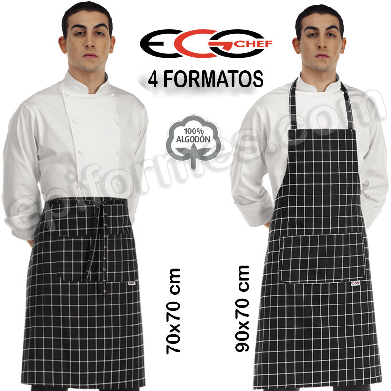 Delantales Egochef Modelo square