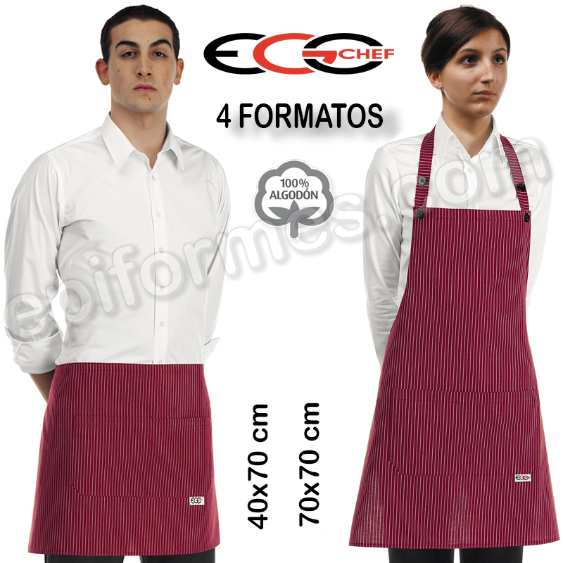 Delantales Egochef Modelo Wine