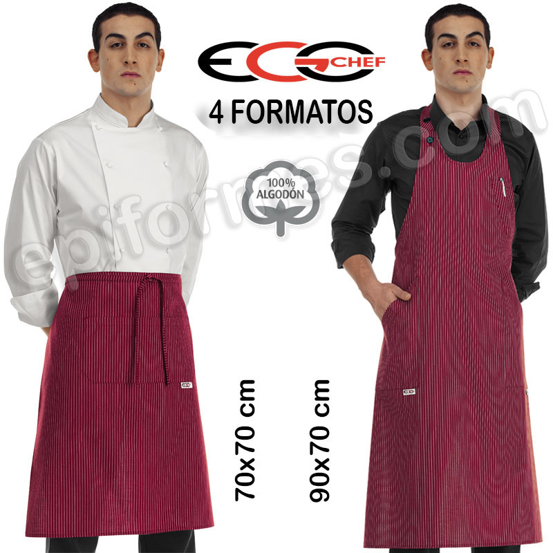 Delantales Egochef Modelo Wine