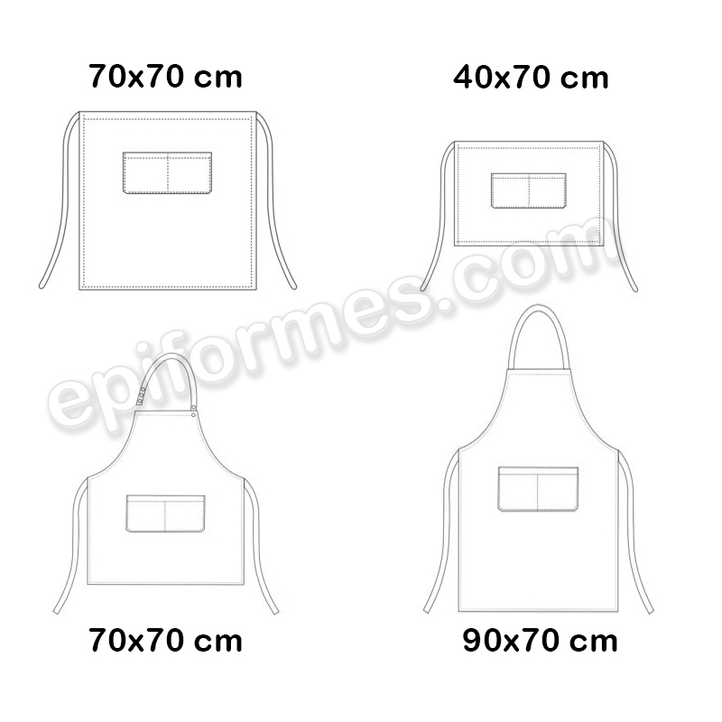 Delantales Egochef Modelo Utensilios de cocina