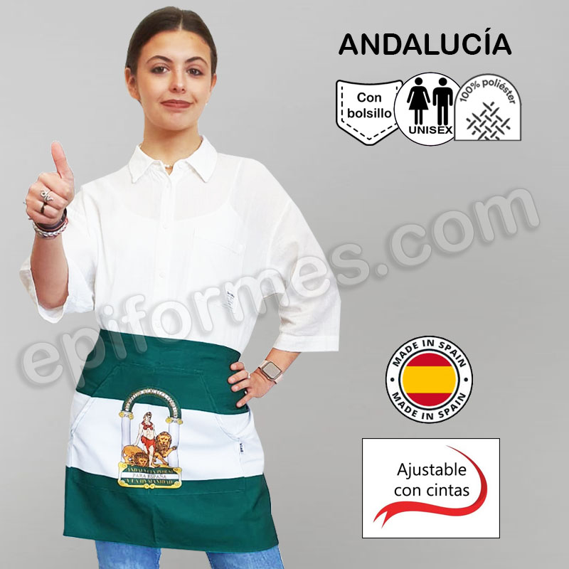 Delantal bandera Andalucía