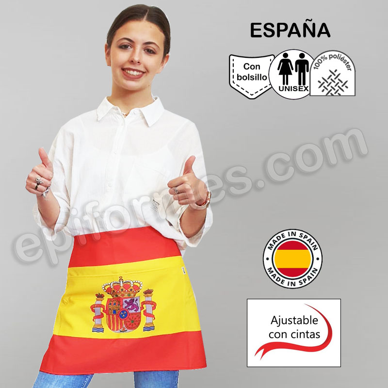 Delantal bandera España