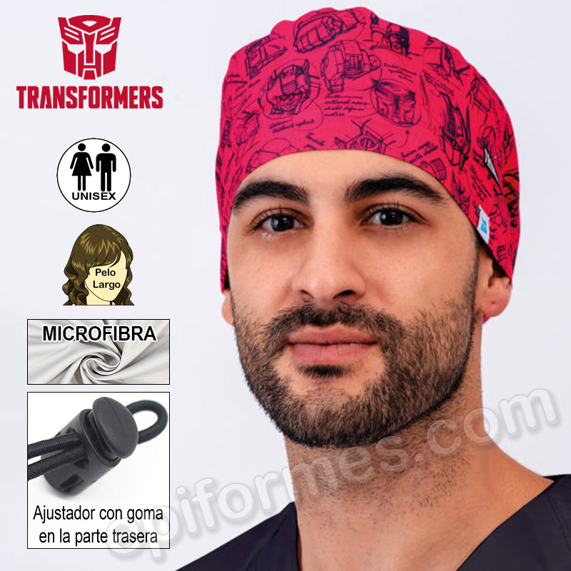 Gorro quirófano Transformers