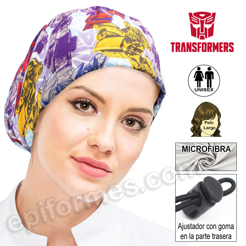 Gorro quirófano Transformers