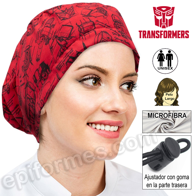 Gorro quirófano Transformers