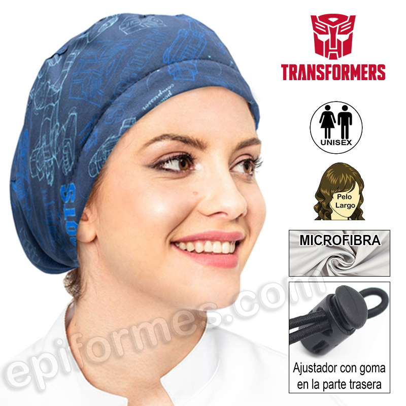 Gorro quirófano Transformers