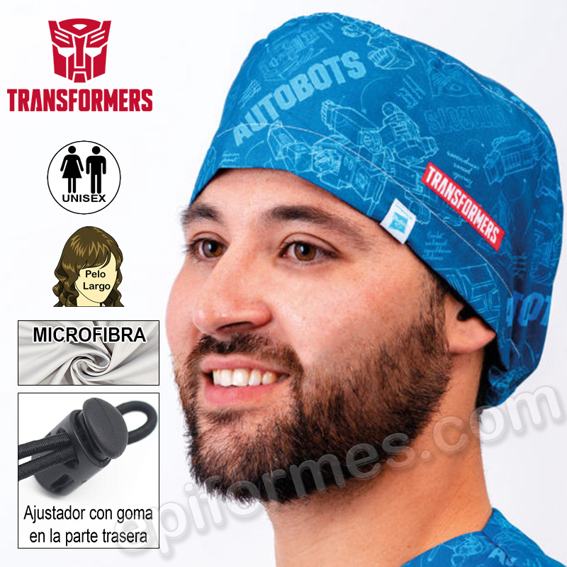 Gorro quirófano Transformers