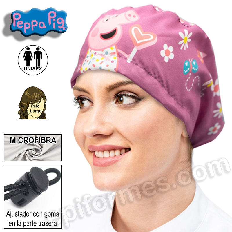 Gorro quirófano Peppa Pig