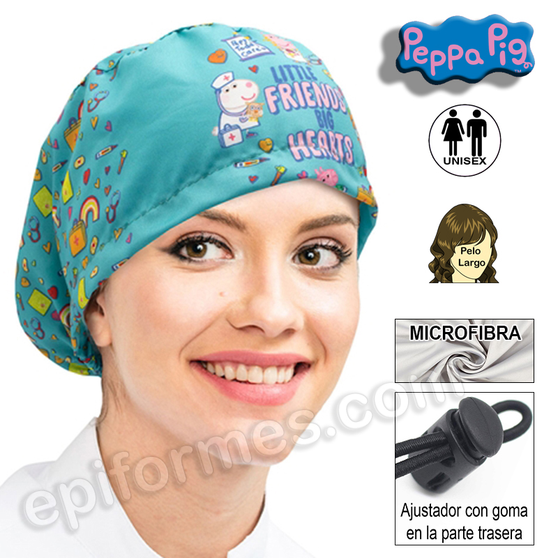 Gorro quirófano Peppa Pig