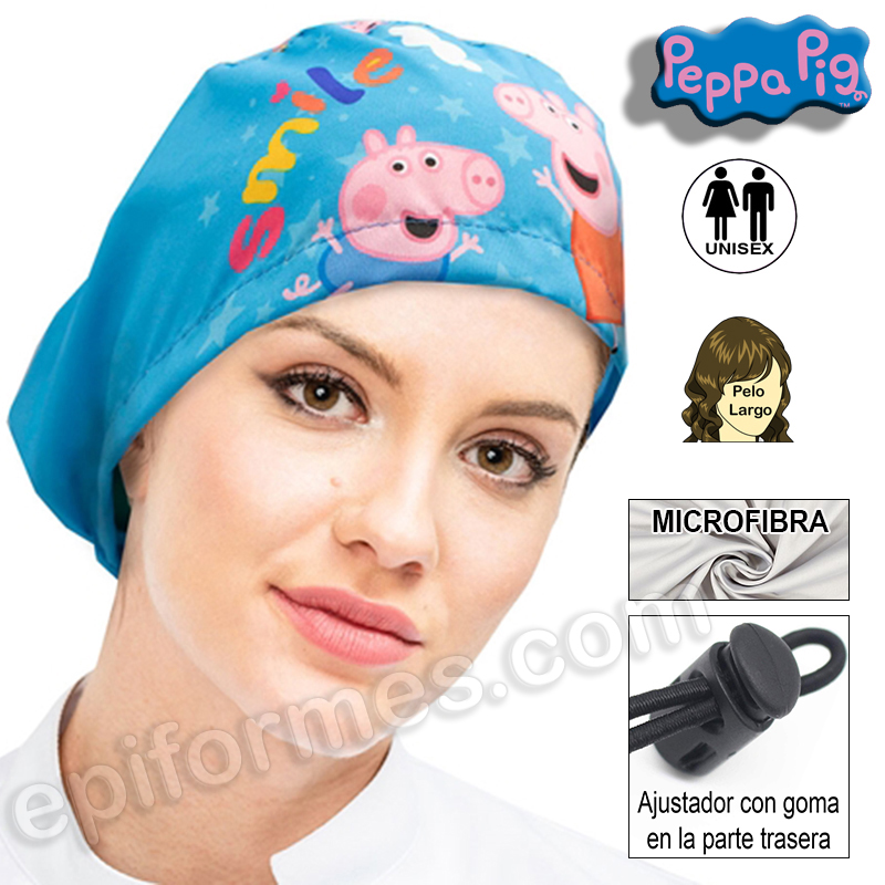 Gorro quirófano Peppa Pig