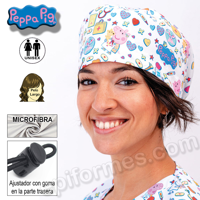 Gorro quirófano Peppa Pig