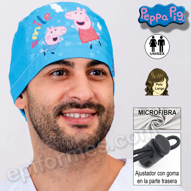 Gorro quirófano Peppa Pig