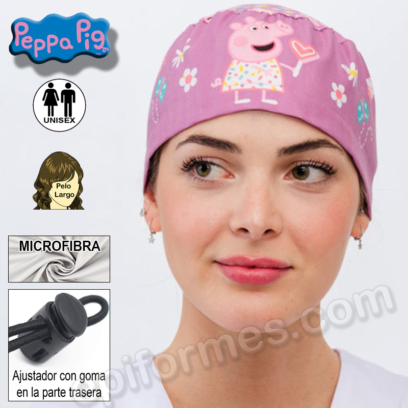 Gorro quirófano Peppa Pig