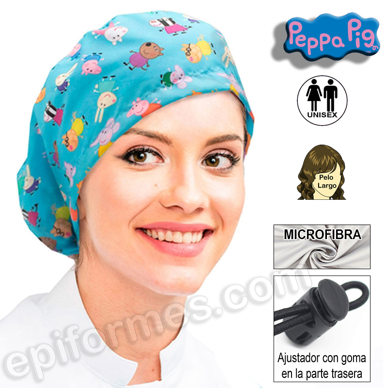 Gorro quirófano Peppa Pig