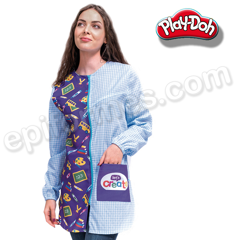 Bata de maestra play doh lets creat