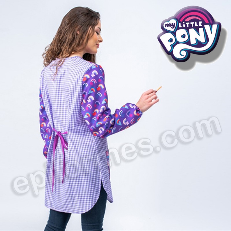 Bata de maestra my little pony faces
