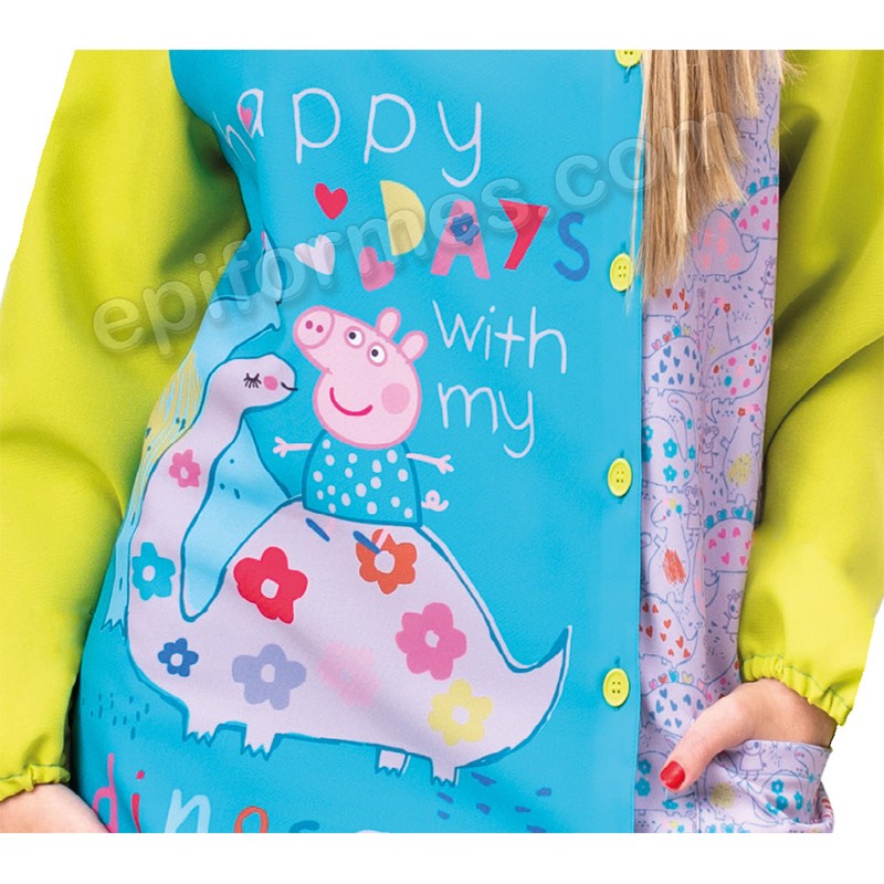 Bata de maestra peppa pig, dinosaurs