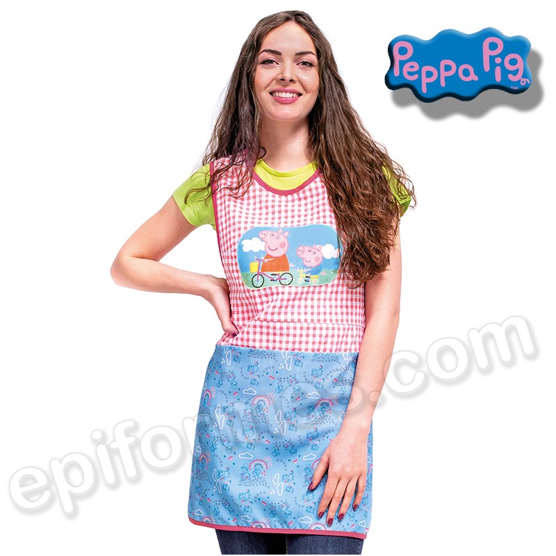 Casulla maestra Peppa pig Bycicle