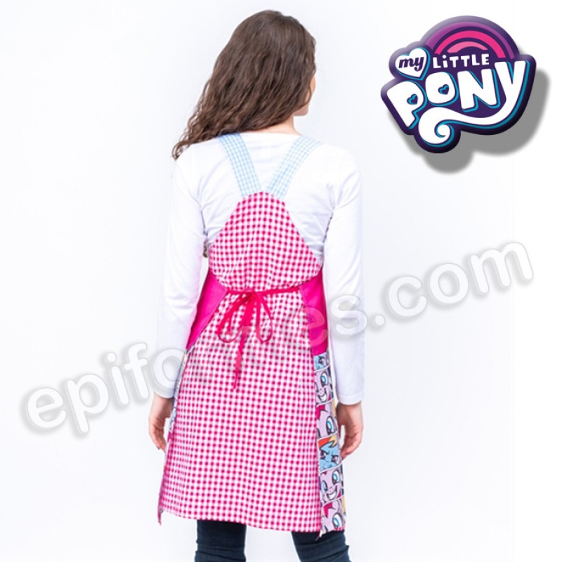 Delantal de maestra,  my little ponny comic