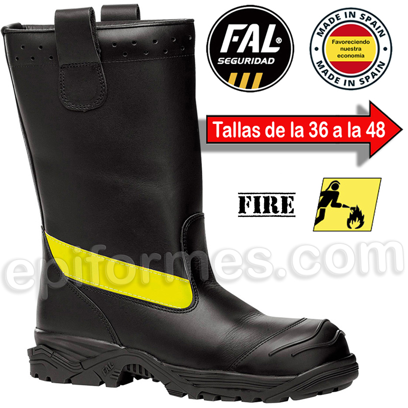 Bota de piel,fire