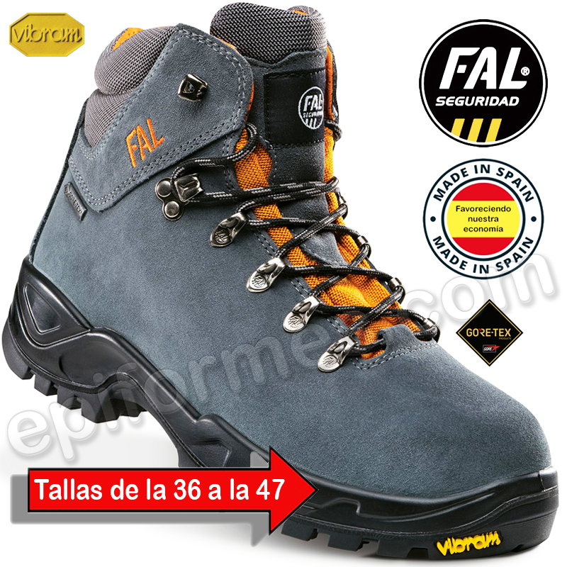 Bota trekking, serraje +gore-tex