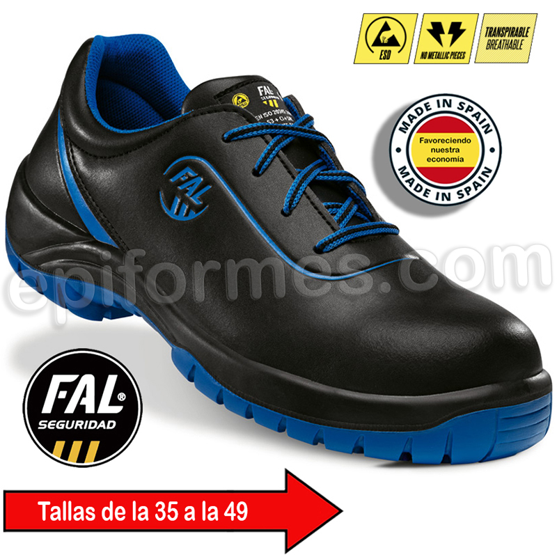 Zapato resistente salpicaduras  soldadura.