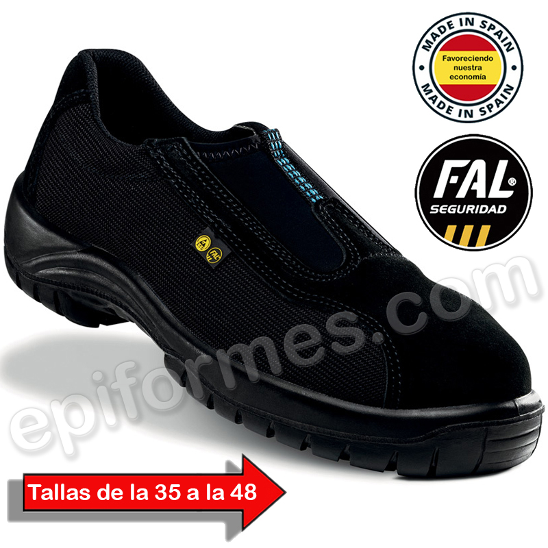 Zapato textil, cordura, serraje y lycra.