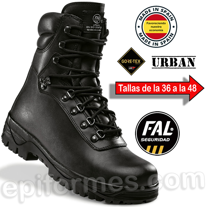 Bota de piel, Urban, Hidrofugada + Gor-tex