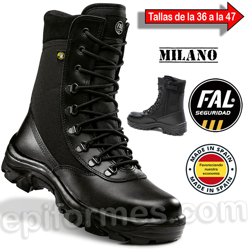 Bota de piel, Milano