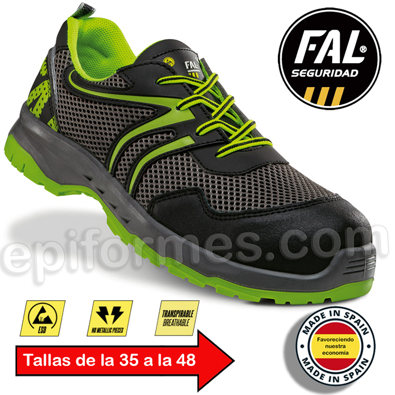 Zapato de seguridad, Thor verde