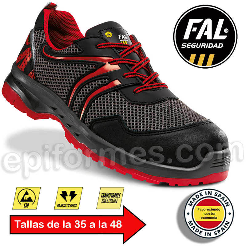 Zapato de seguridad, Thor rojo