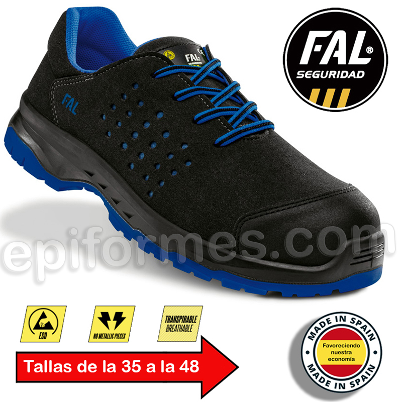 Zapato de seguridad, Atlas azul