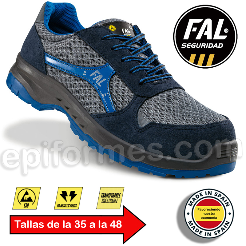 Zapato de seguridad, Astra azul