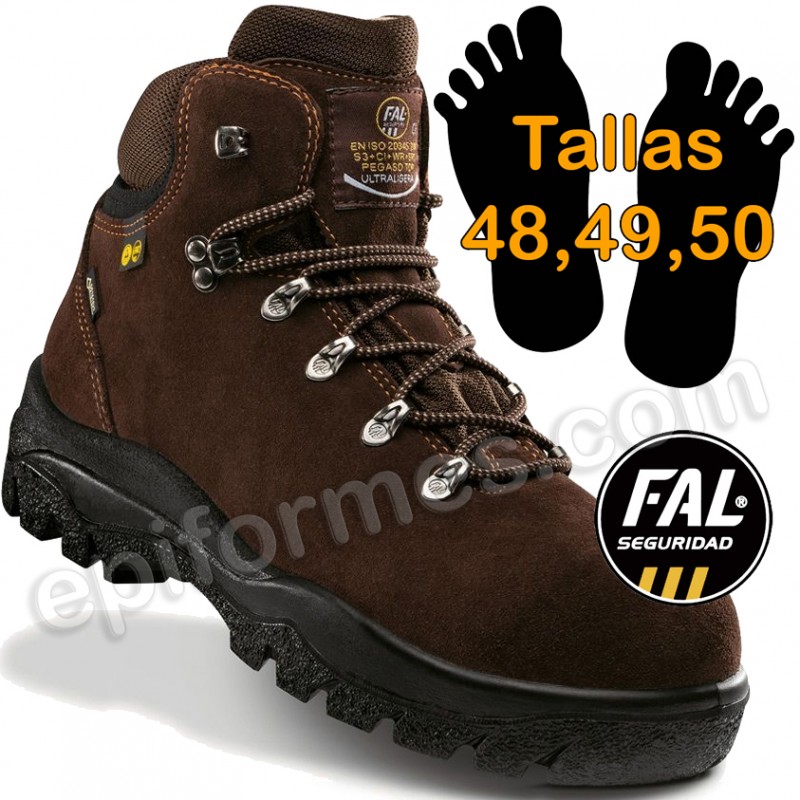 .Bota piel nobuck, cordura hidrofugada, Gore-Tex.