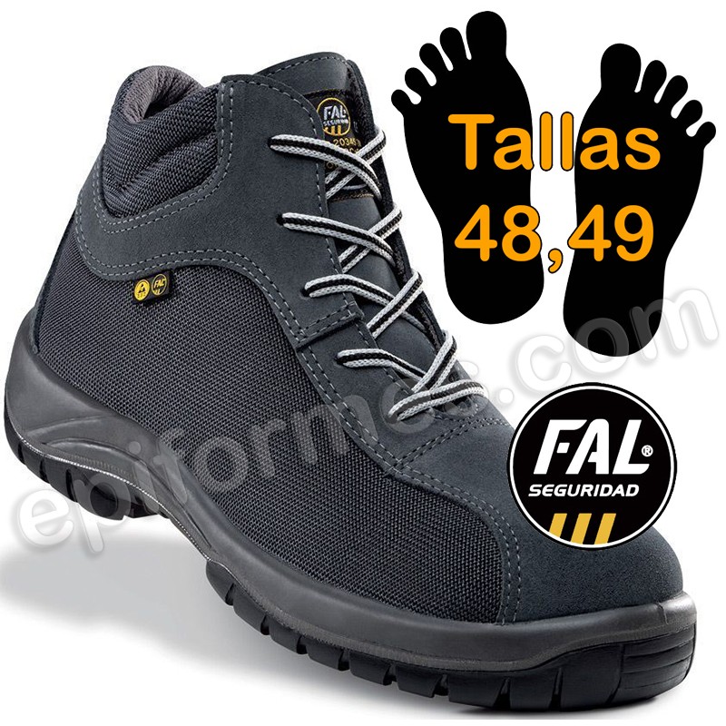 Bota textil, hidrofugado