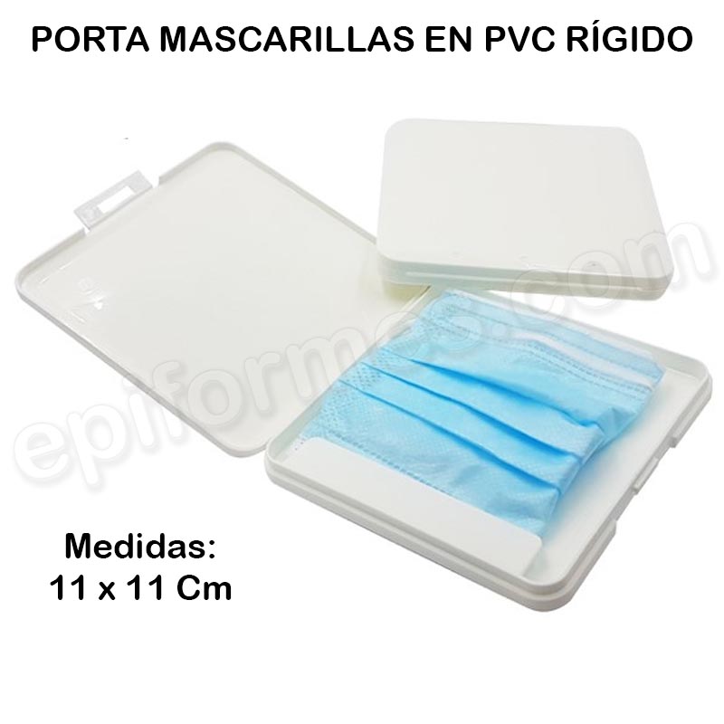 Caja de PVC rígido para masarillas