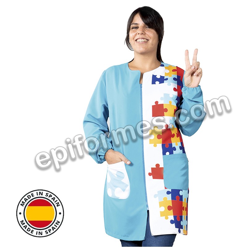 Bata de maestra especial autismo