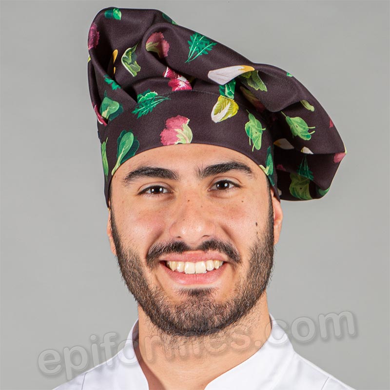 Gorro chef de cocina mezclum