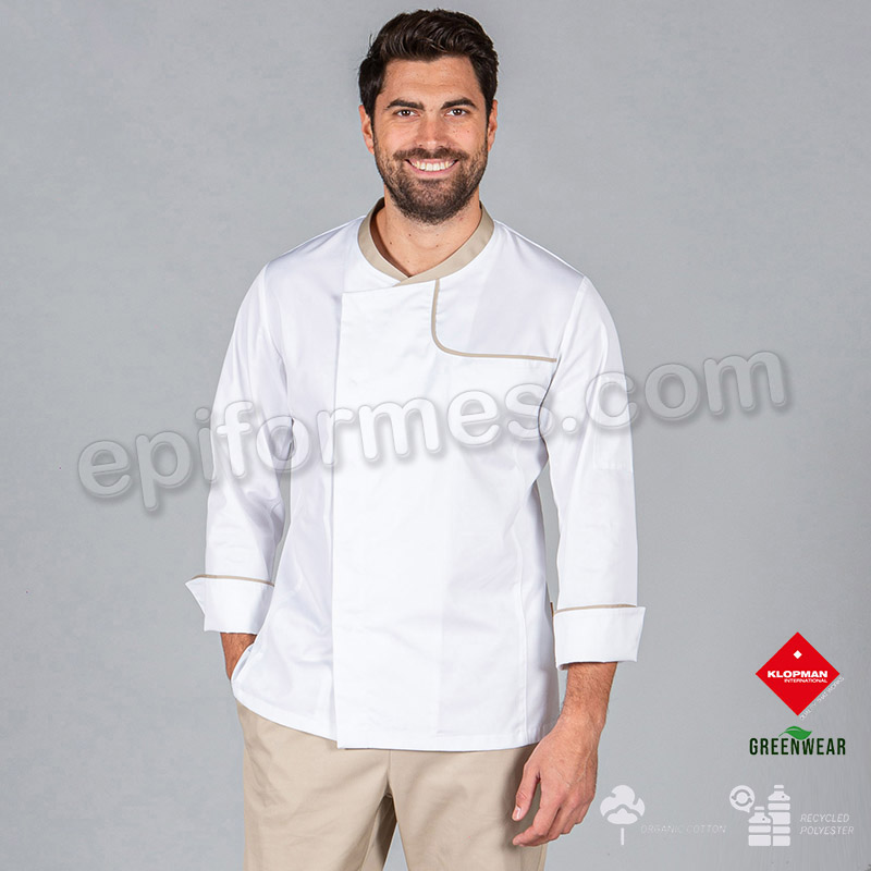 Chaqueta cocinero ecológica